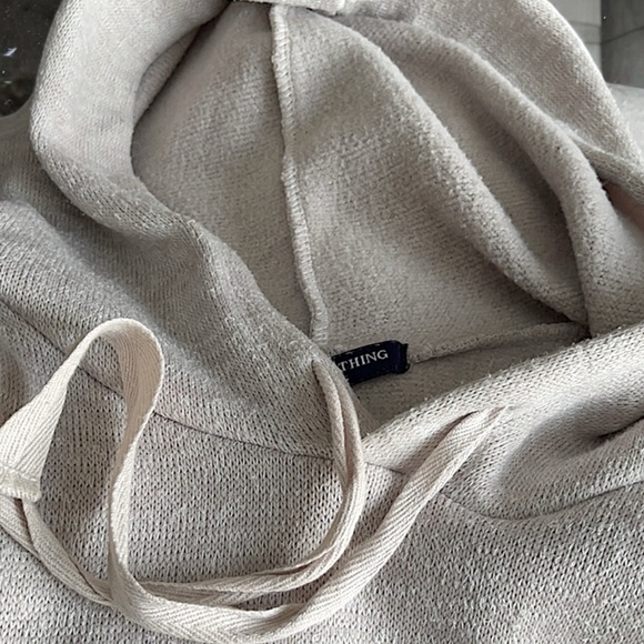 One ❤️ Clothing Oatmeal Fleece Oversized Dropped Shoulder Hoodie - Picture 13 of 16
